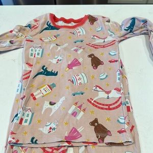 Mini Boden size 6 Christmas pajamas.  Super cute! No holes or stains